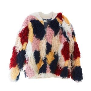 Nico Nico Spirit Fur Bomber Jacket